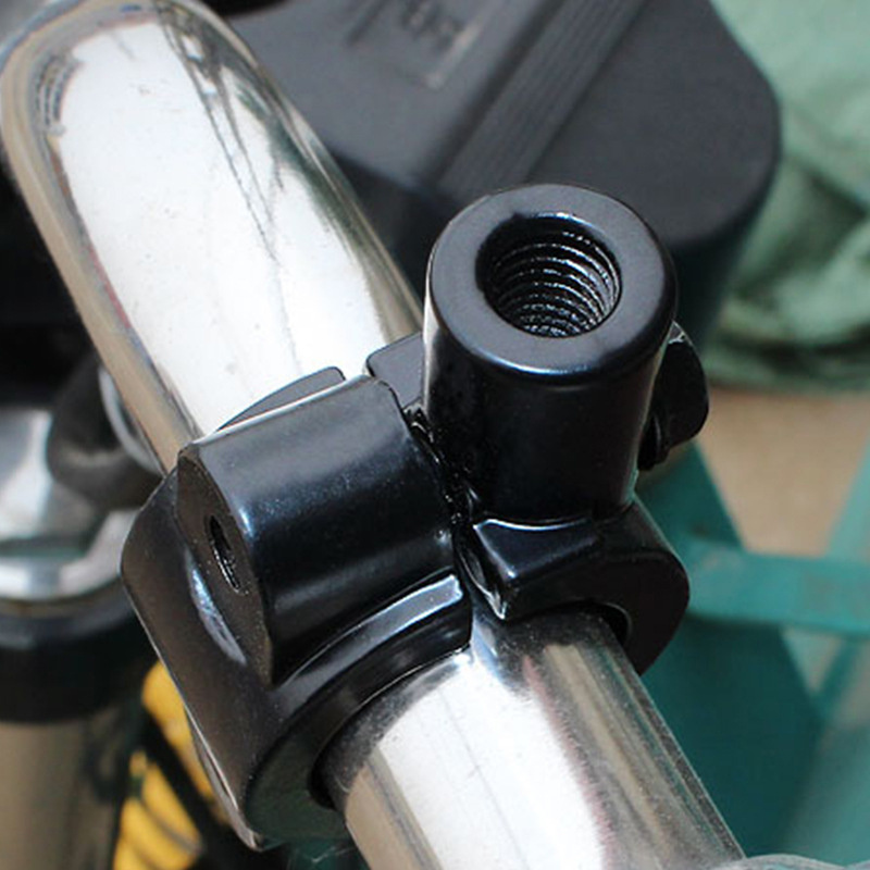 1Pcs 8/10mm Motorrad Rückspiegel Spiegel Halter Halterung Aluminium  Legierung Lenker Spiegel Halter Änderung Zubehör