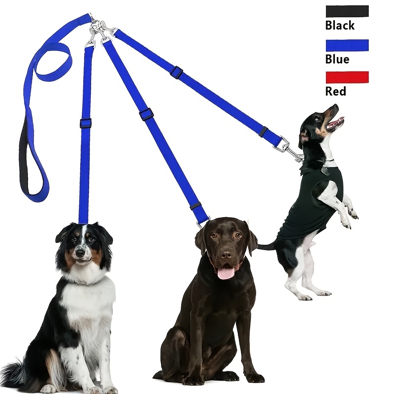 Three way hotsell dog lead