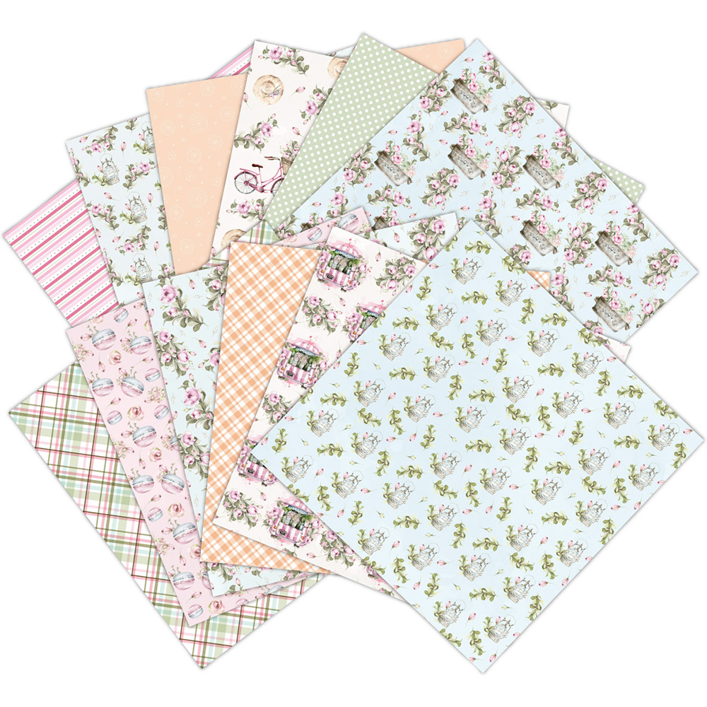 Shabby Chic Floral Wrapping Paper