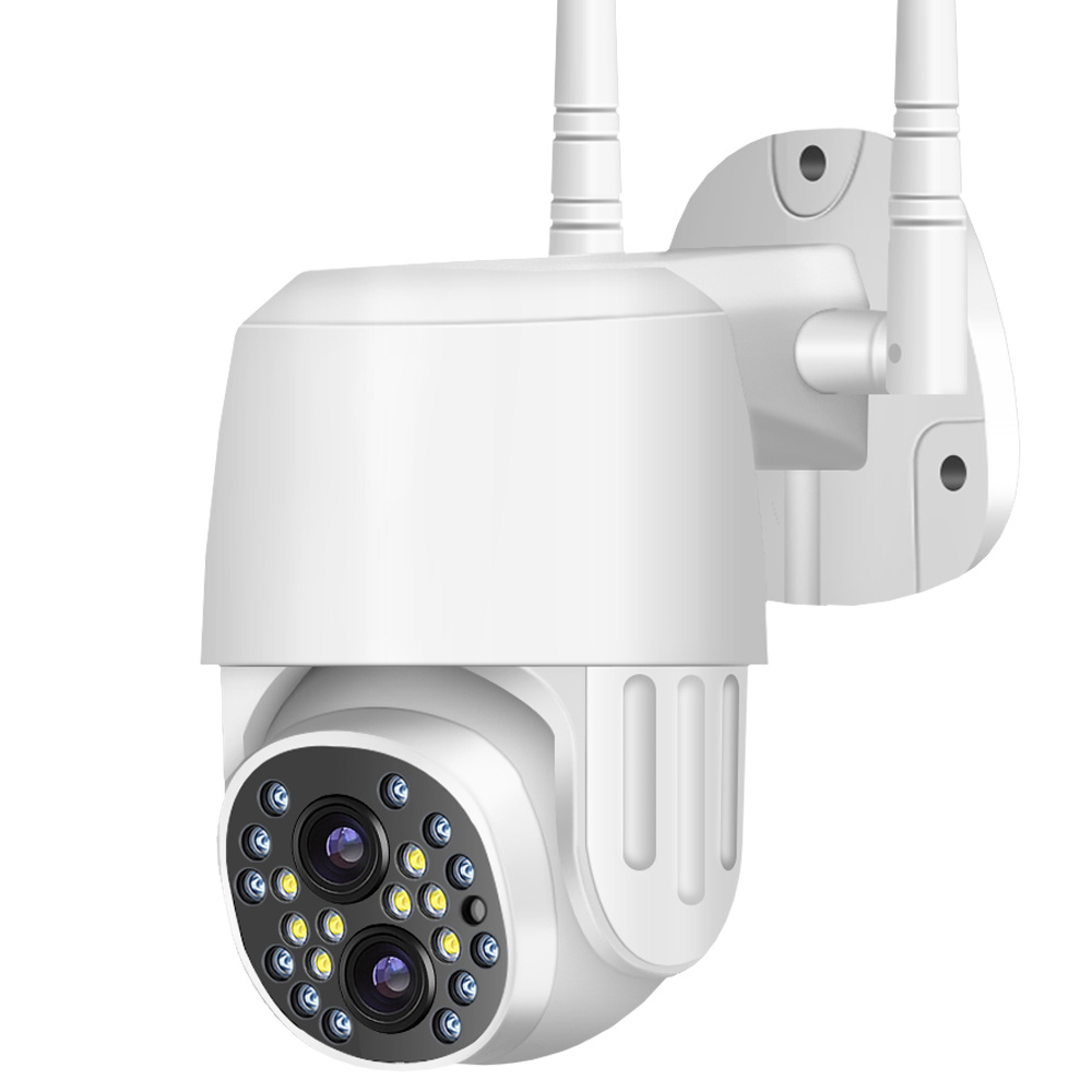 Cámara IP PTZ Cámaras De Vigilancia De Video WiFi Al Aire Libre HD CCTV  Cámara De Seguridad Para El Hogar Inalámbrica Seguimiento Automático De  Zoom De 15X Audio Bidireccional - Temu