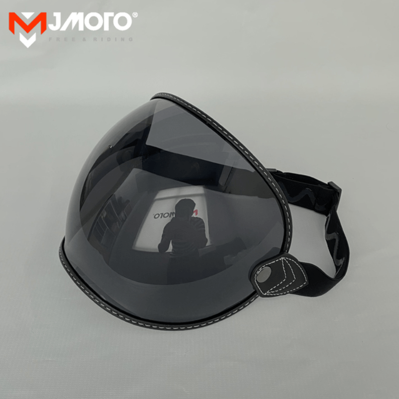 Retro Casco Visera Burbuja Escudo Lente Gafas Moto Casco Gafas Anti-uv Moto  Accesorios Casco Motocross Shoei - Automotriz - Temu Mexico