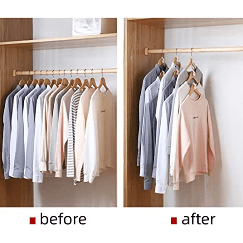 Clothes Hanger Connector Hooks Super Space Saving For Closet - Temu