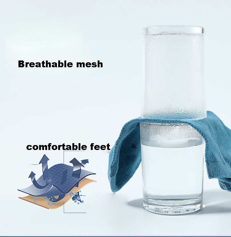 High Quality Men Ankle Socks Breathable Polyester Sports Socks Mesh Casual Athletic Summer Thin Cut Short Sokken 1pc