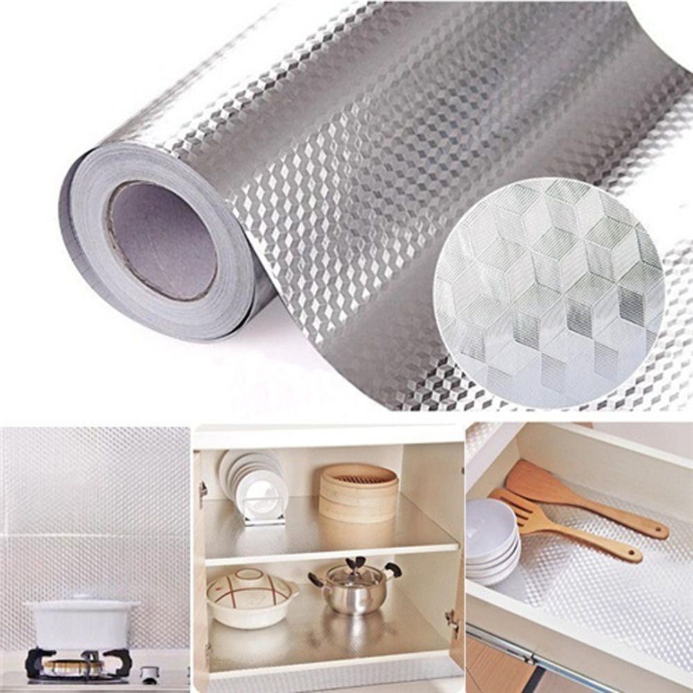 1pc Clear Drawer Grease Pad,Non Adhesive Shelf Liners For Kitchen