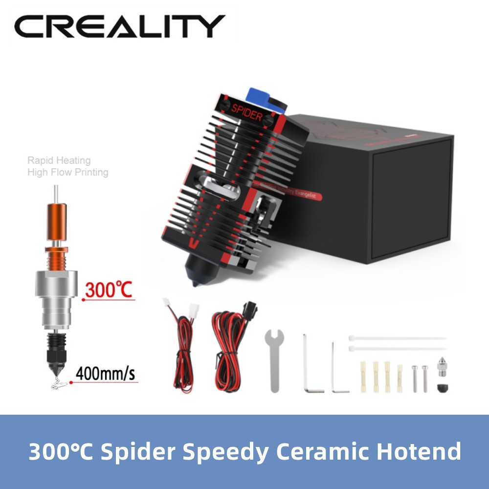 Spider Speedy Ceramic Hotend Kit Rapid Heating High Flow Printing