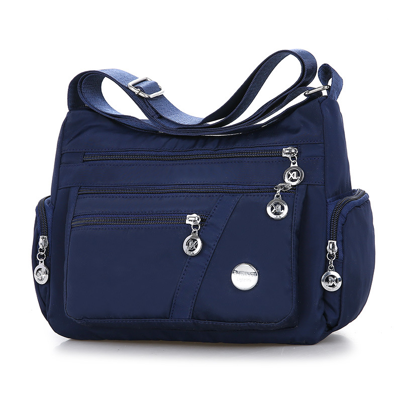 Multi Layer Crossbody Bag Fashion Nylon Shoulder Bag Women's Multi ...