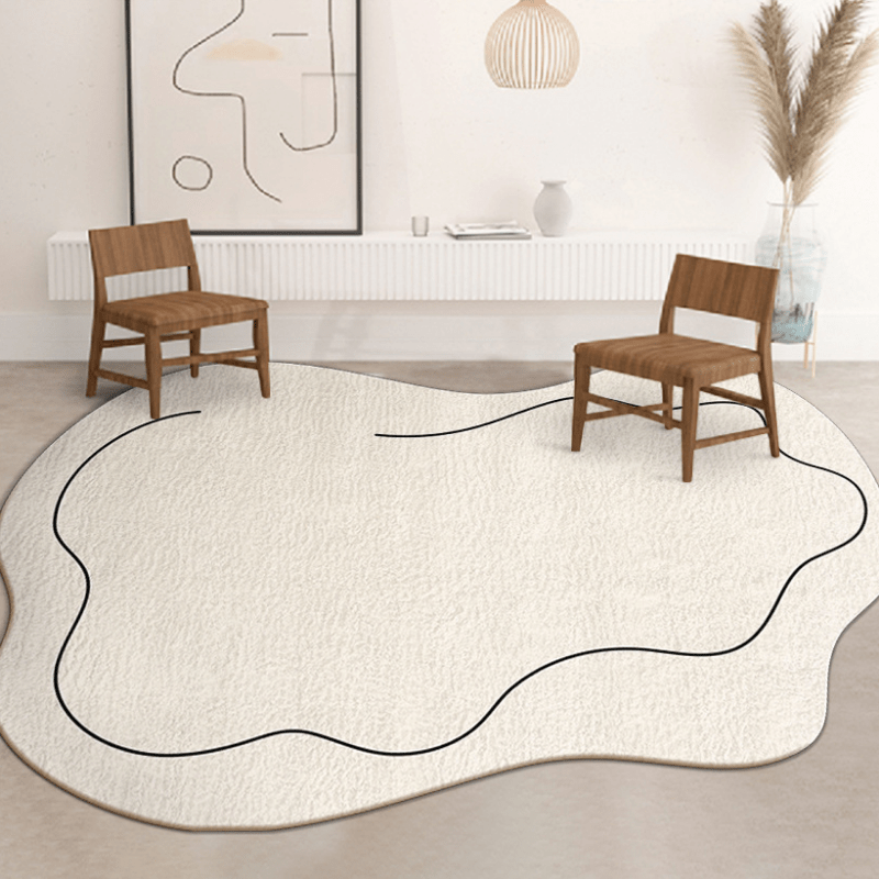 Imitation Cashmere Rugs Living Room Rugs: Soft Bedroom Rugs Without Shed  Washable Farmhouse Geometric Pattern Plaid Circle Rugs For Kitchen Dining  Home Office Table Under Floor - Temu