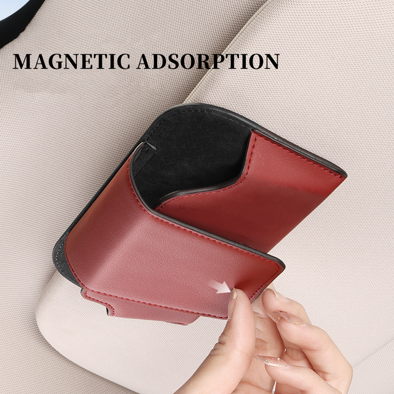 Universal Auto Sun Visor Clip Holder for Sunglasses & More