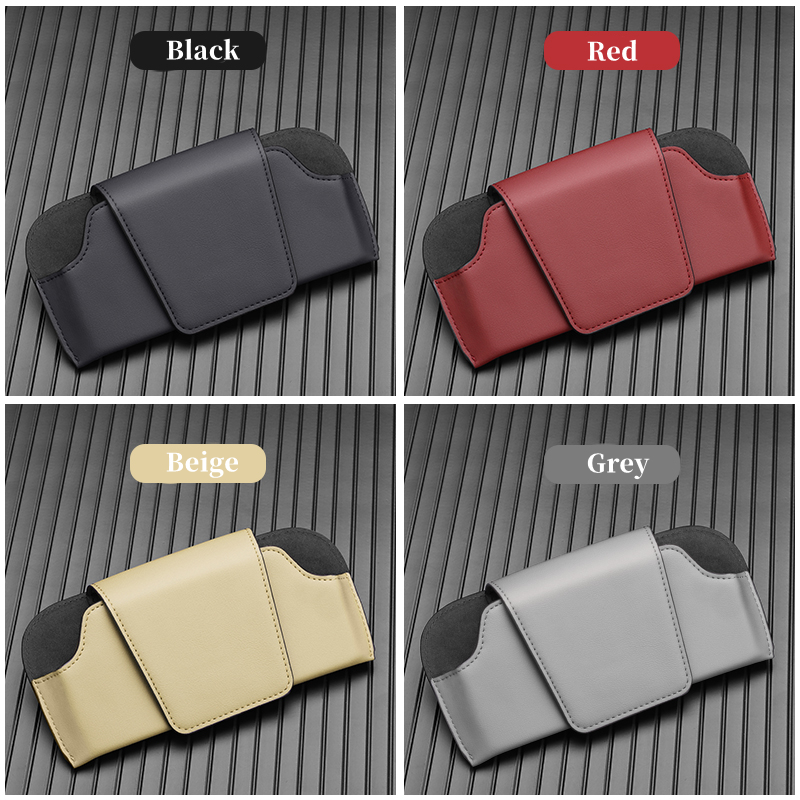 Universal Auto Sun Visor Clip Holder for Sunglasses & More
