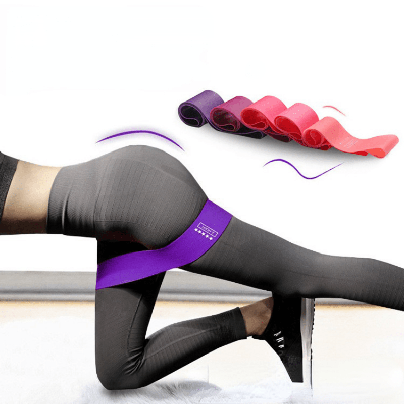 Yoga Elastic Resistance Band Fitness Latex Tension Band - Temu