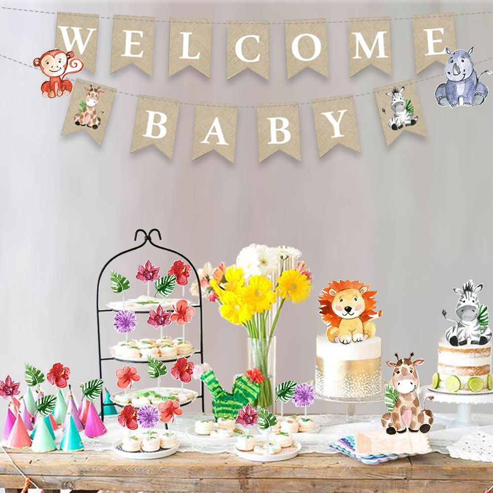 Hombae Decoraciones de bienvenida al hogar, kit de globos para decoración  de tartas de bienvenida a casa, kit de globos de bienvenida a casa, bebé