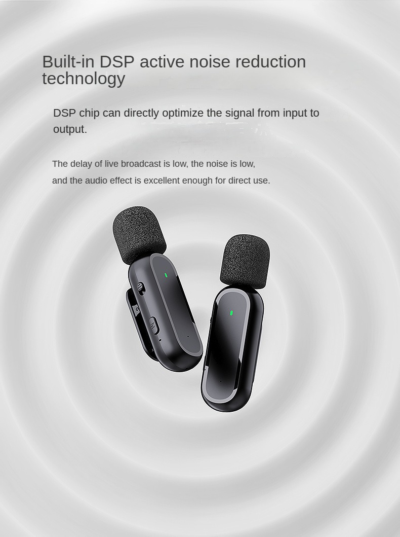 Wireless Lapel Microphone for Android Phone Moman CP1(C)
