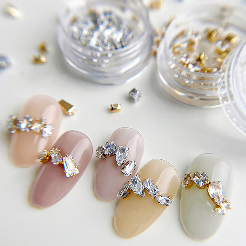 Manicure Kit Stone Teeth Horse Eye Tooth Decorative Gems Jewelry Ornaments  Crystal - AliExpress