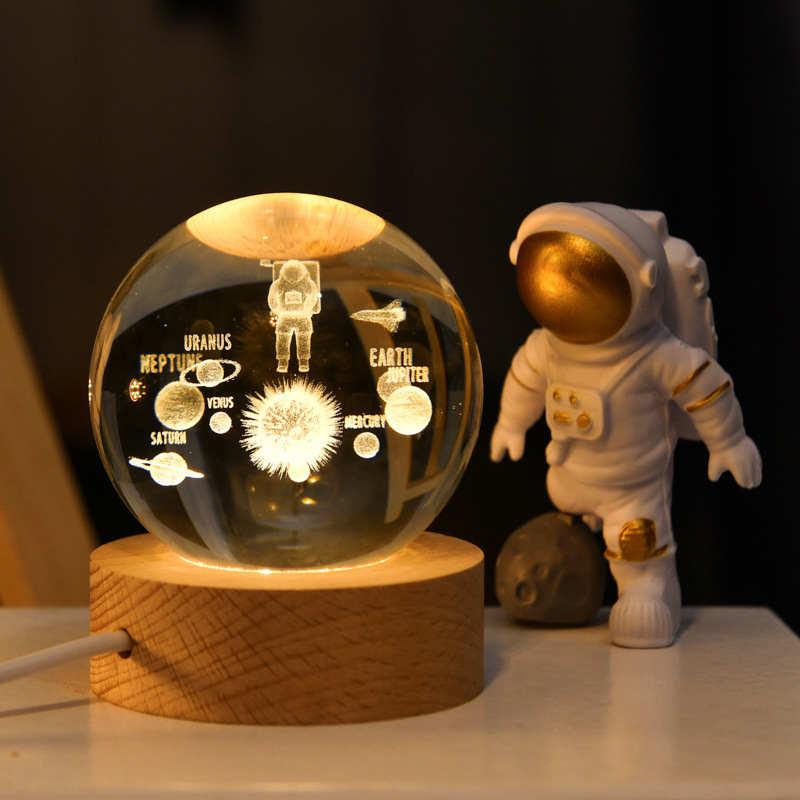 Boule De Cristal Galaxie - Le Petit Astronaute