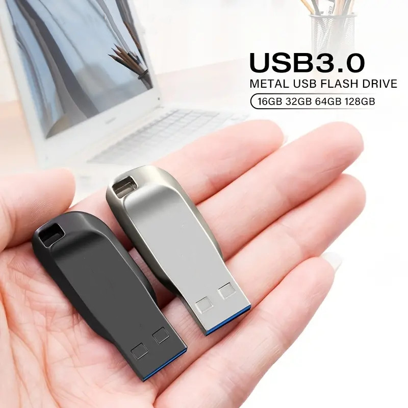 Clé USB 2 To USB 3.0 étanche 2 000 Go haute vitesse Clé USB à