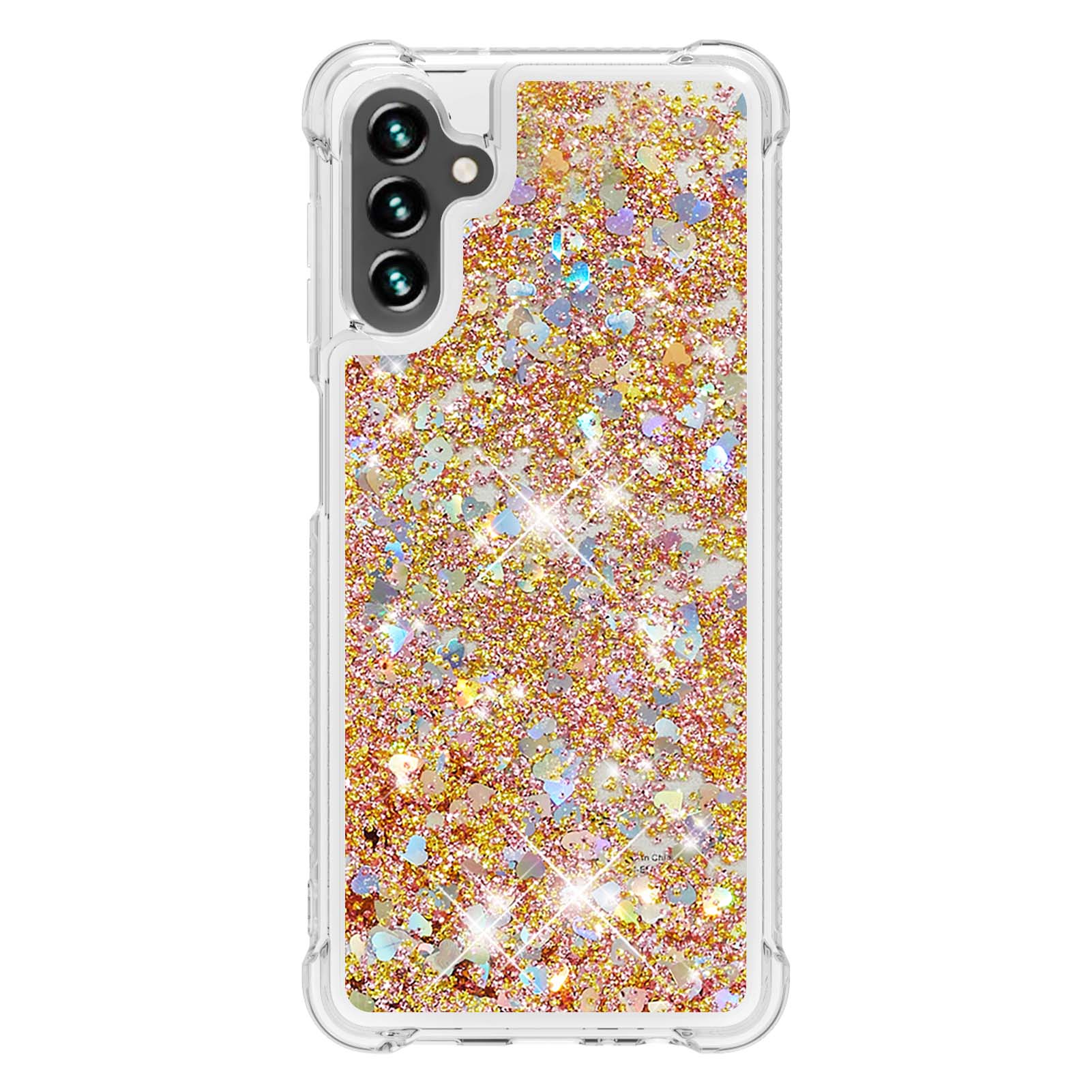 For Samsung Galaxy A32 A03s A13 A23 5G Case,Liquid Bling Cover /Screen  Protector