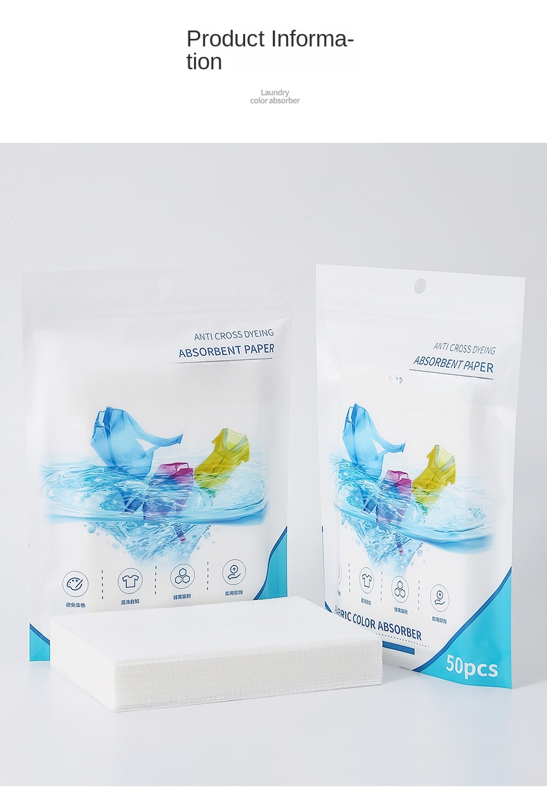 Color-absorbing Paper Laundry Anti-staining Stain-absorbing Sheet Clothes Laundry  Sheet Laundry Paper