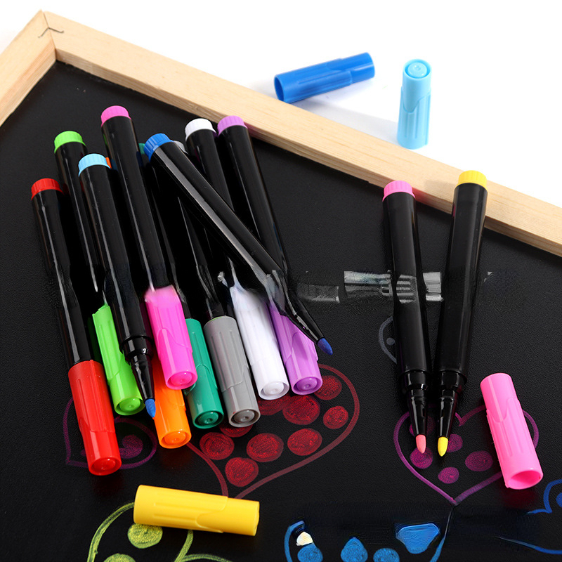 Liquid Chalk Markers Chalkboard Dry Erase Fluorescent Neon - Temu