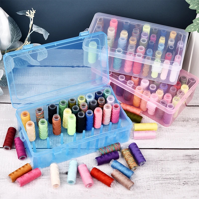 1pc Embroidery Thread Organizer With 30 Positions, Embroidery Floss  Organizer, Plastic Foam Cross Stitch Embroidery Thread Organizer Kit,  Sewing Tool