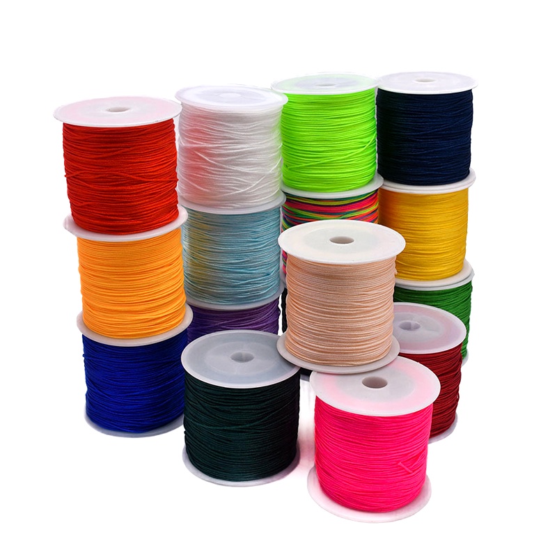 1 Bar Wax Thread Nylon Rope Fashion Colorful Wax Thread For - Temu