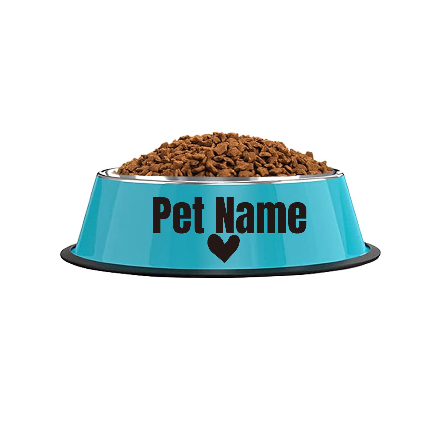 Personalized Non slip Stainless Steel Pet Bowl Custom Name - Temu United