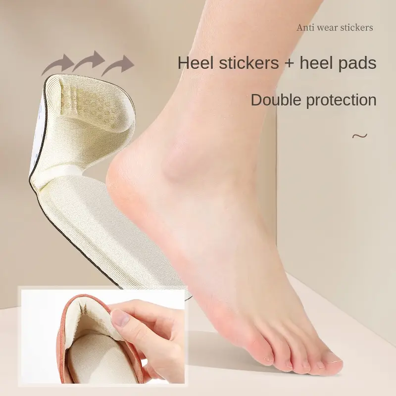 Heel Grips - Anti-Blister Gel Heel Liners for Men and Women - Heel