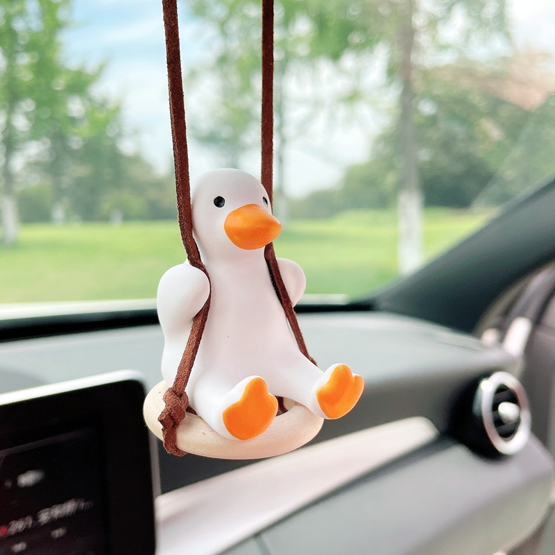 Auto Innen Anhänger niedlich Anime Schaukel kleine Ente