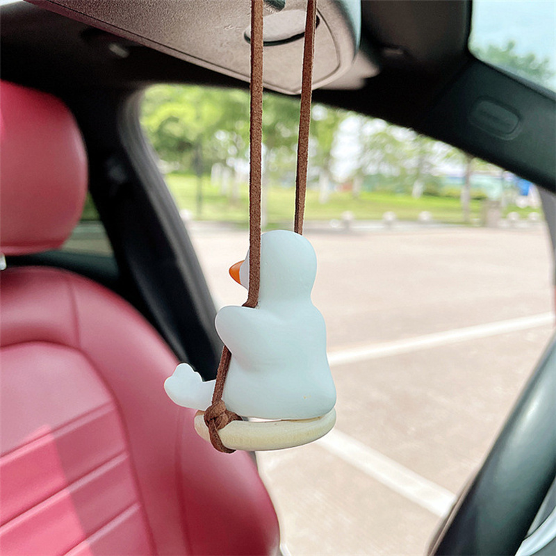 Rear View Mirror Accessories Hanging Cute Anime Swinging Ornament Rearview  Pendant Decoration Interior Decor Decorations 
