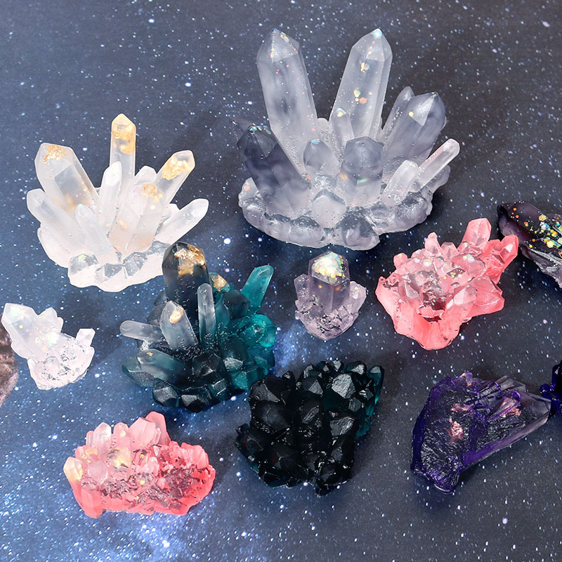 Crystal Cluster Resin Molds – Let's Resin