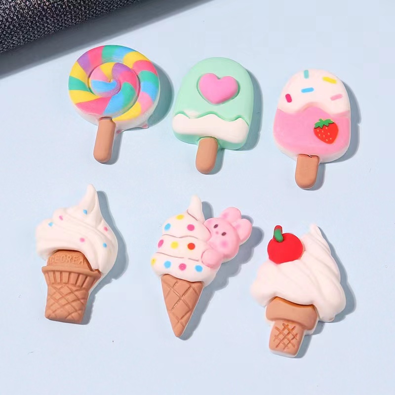 10pcs Mixed DIY Materials Mobile Phone Case Stickers Kit