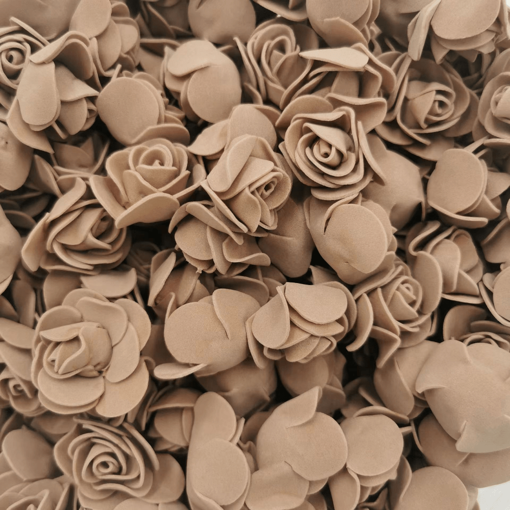 Mini Artificial Foam Roses For Diy Wedding - Temu