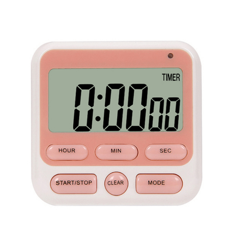 1pc, Schermo Digitale Timer Da Cucina Display Grande Timer Digitale  Quadrato Cottura Conto Alla Rovescia Sveglia Conto Alla Rovescia Sonno  Cronometro Orologio - Temu Switzerland