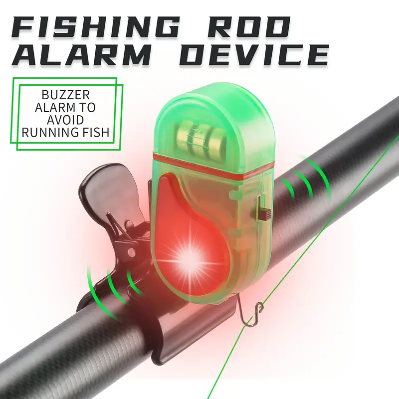 Sensitive Electronic Fishing Alarm Led Lights Perfect Night - Temu