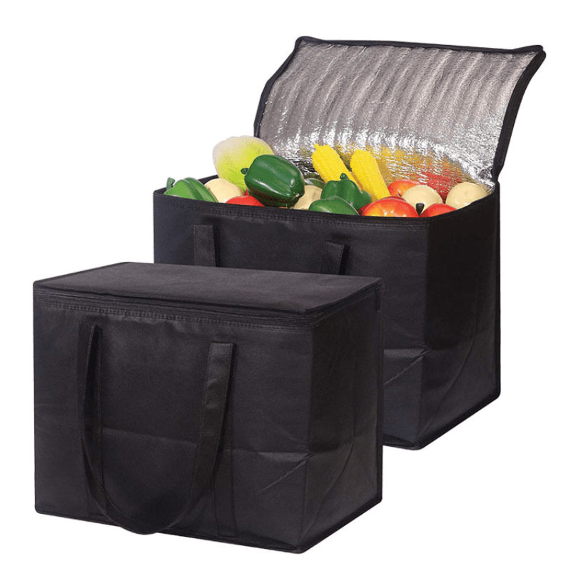 

Large Reusable Ice Pack With Zipper, For Freezing Food And Keeping Groceries Cool, Insulated Bag