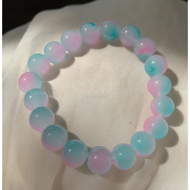 Ice Pink Bracelet Men Women Stylish Accessory