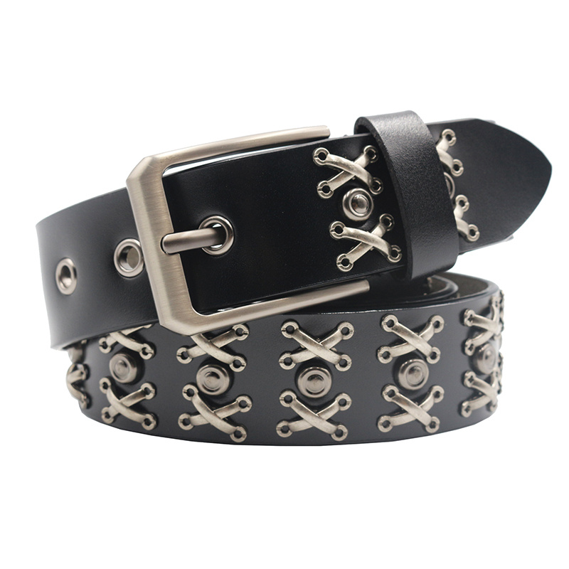 Chrome Hearts Y2k Belt Cross Inspired Belt Buckle Mens Belt Belt Punk  Genuine Leather Belt Mens Gift