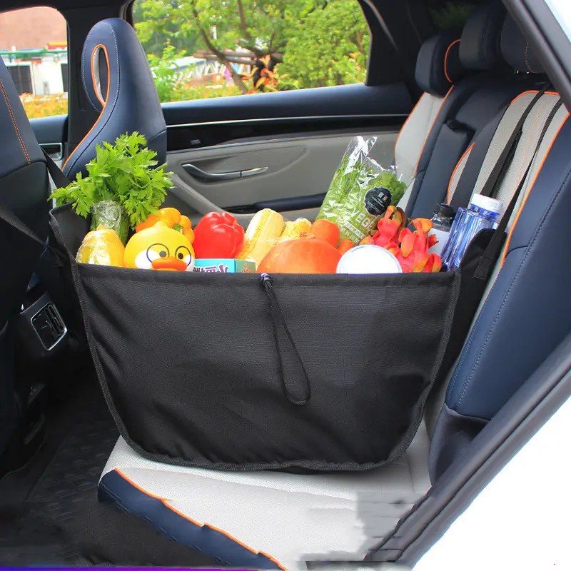 Car Chair Back Storage Bag Multifunctional Rear Seat Shelf - Temu