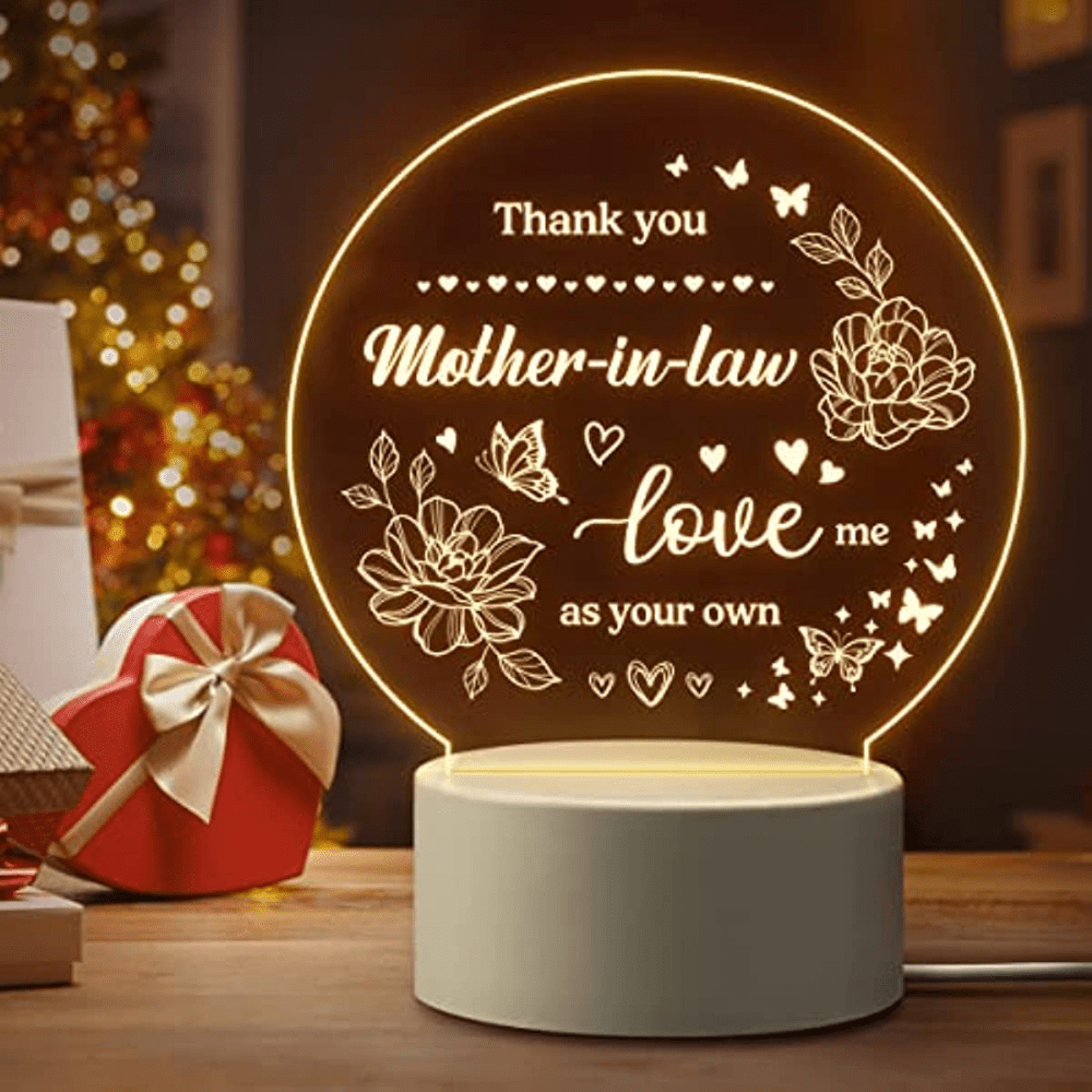 1pc, Mother In Law Gifts From Daughter In Law, Birthday Mother's Day  Christmas Thanksgiving Present For Mom Mother In Law Gift Idea, Thank You  Mother