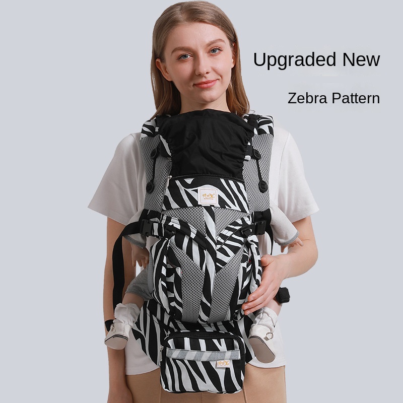 Zebra top baby carrier