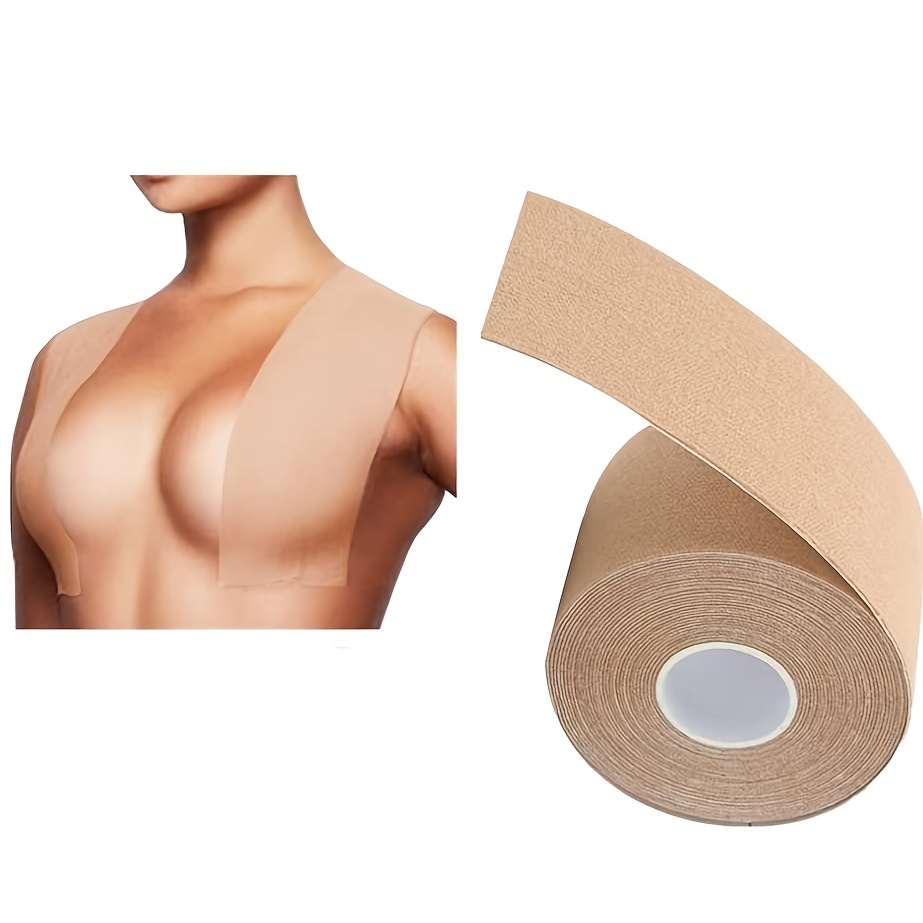 Boob Tape – Breast Lift Tape from A to DD Cup & Plus Sizes – Waterproof &  Hypoallergenic Breast Tape