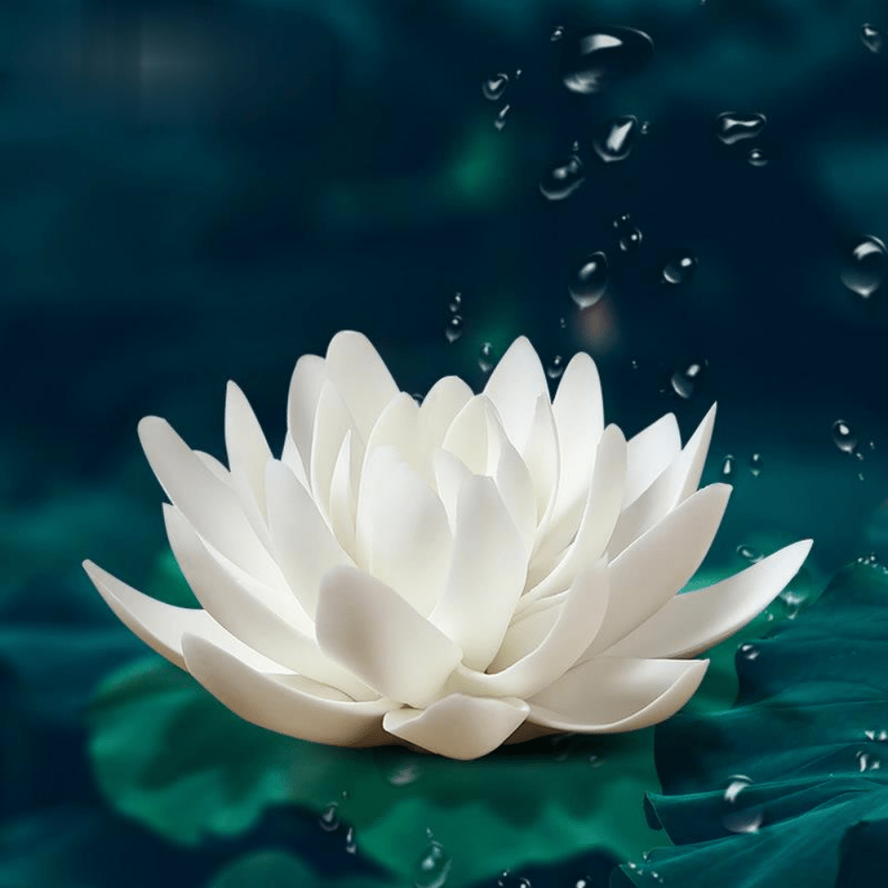 Ceramic Lotus Incense Burner Holder for Home Decor