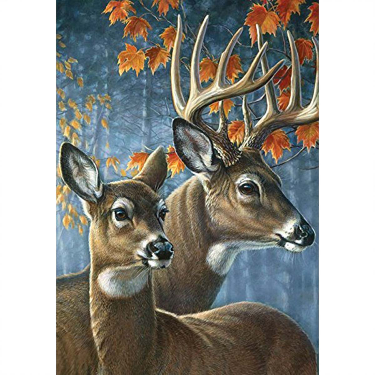 Deer Full Drill Diamond Painting Kit 5d Crystal Rhinestone - Temu