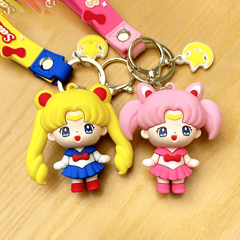 Japanese Cartoon Anime Figurine Bracelet Keychain Funny Cute - Temu