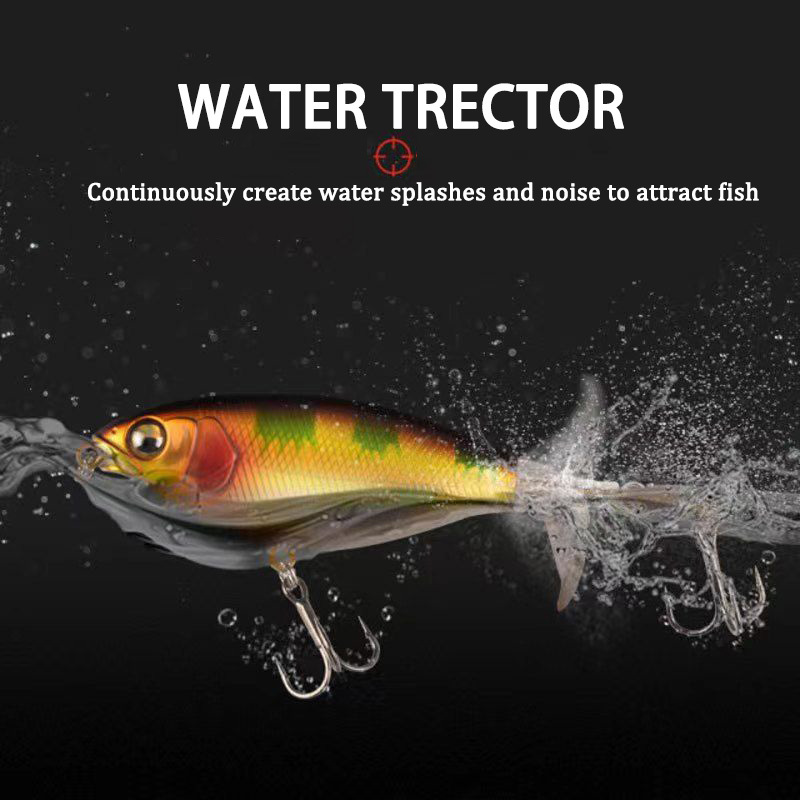 Lures: Floating Rotating Tail Topwater Bait - Temu Philippines