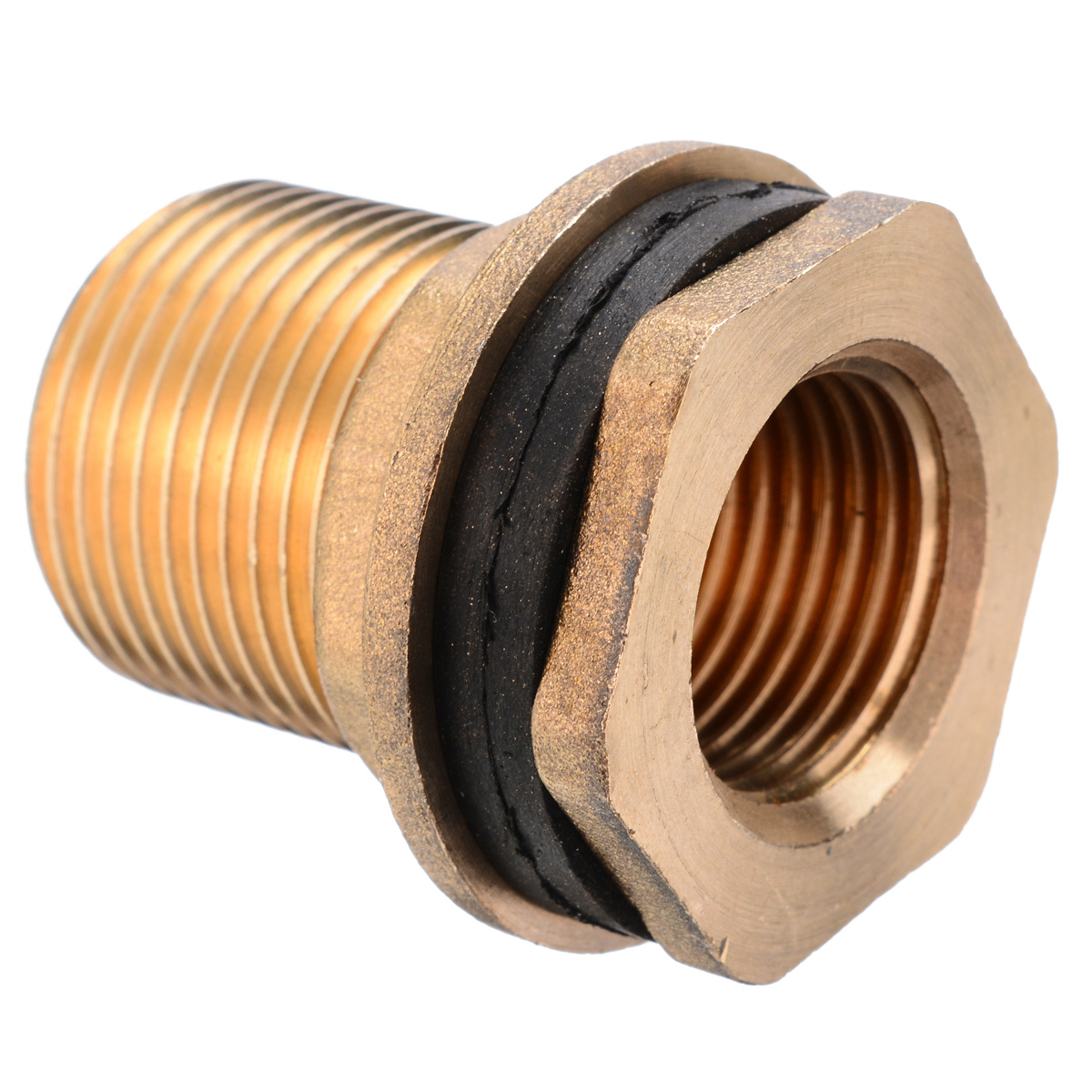 1pc Female 3/4 Male Brass Water Tank Connector Tank Hose Adapter  Replacement Garden Water Connectors