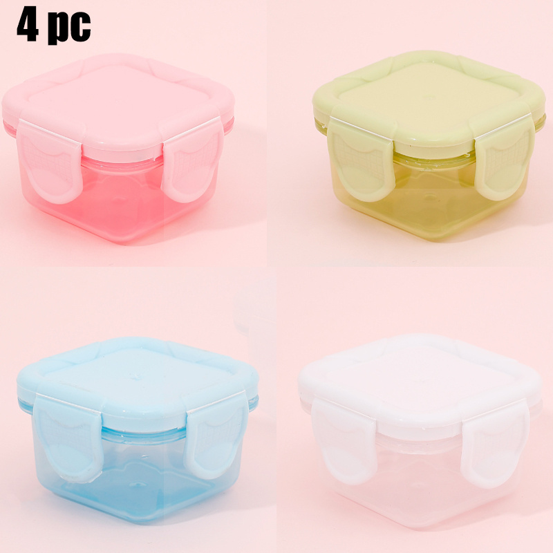 Food Storage Container, Small Plastic Moisture-proof Container, Mini  Kitchen Storage Box With Leakproof Lid For Fruit Salad Ginger Garlic Green  Onion Storage, Hand Wash, Reusable, Kitchen Accessories - Temu