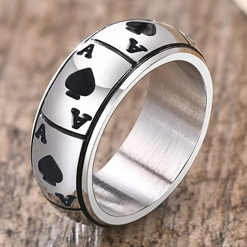 GD Hot Sale New Design Fashionable Stainless Steel Geometric V Charm Letter  Ring Hip Hop Style Jewelry Adjustable Ring For Women - AliExpress