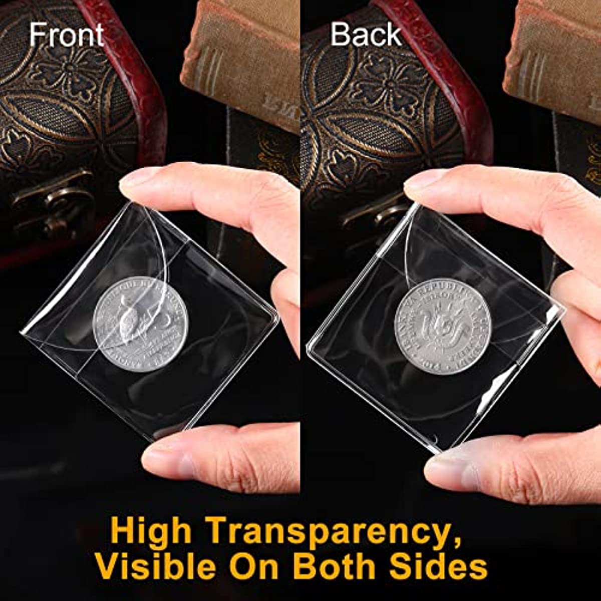 Numismatica: proteggi le tue monete, scatole trasparenti per monete