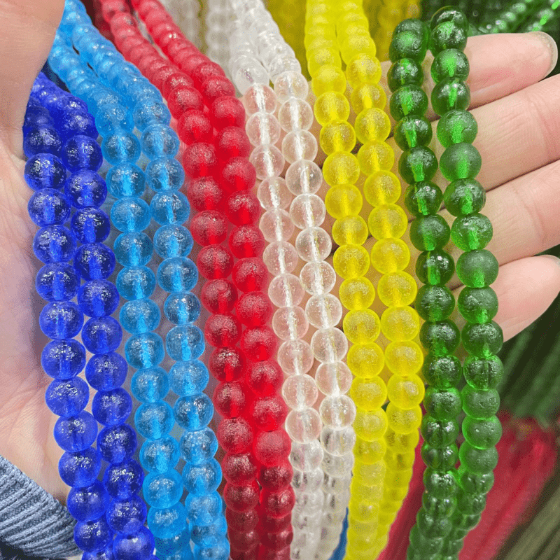 Colorful Beads Natural Beads Jewelry Making Scatter Deoration Beads  4/6/8/10mm