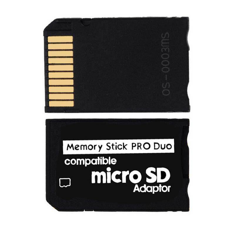 Adaptateur Micro Sd Sdhc Tf Vers Memory Stick Ms Pro Duo Psp